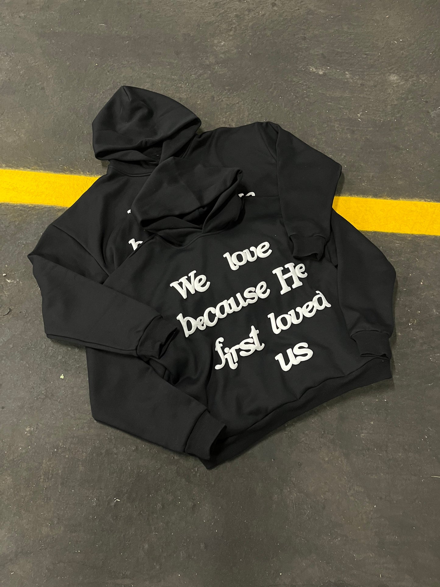 BIBLE VERSE HOODIE BLACK