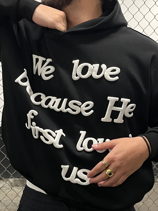 BIBLE VERSE HOODIE BLACK