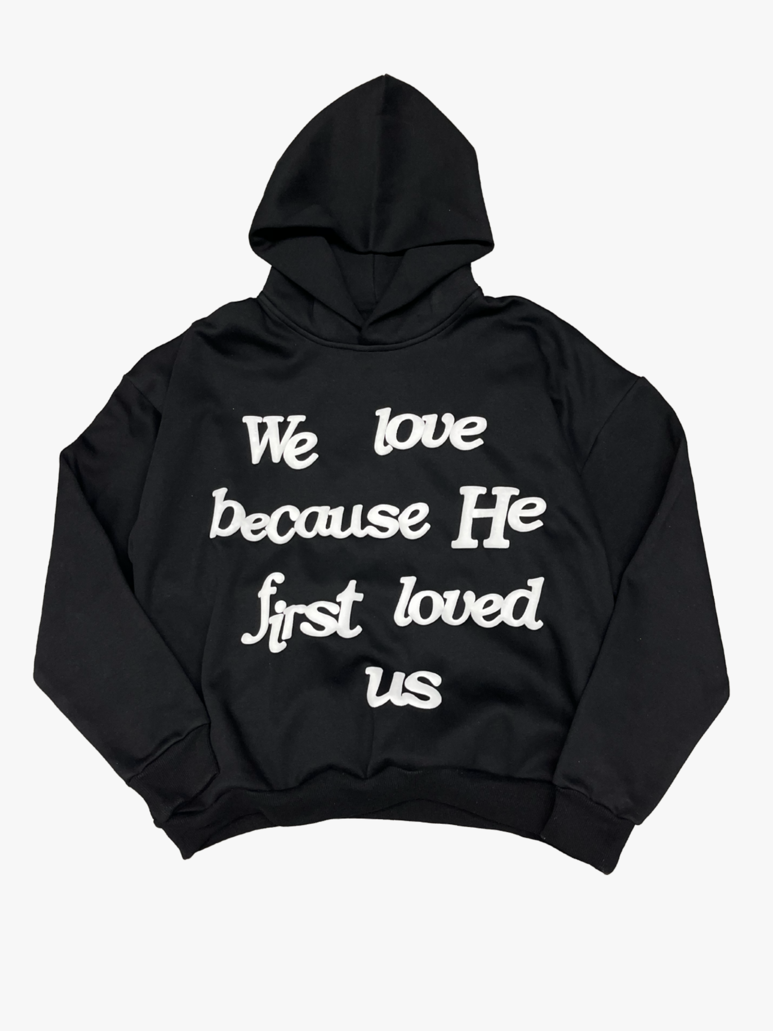 BIBLE VERSE HOODIE BLACK