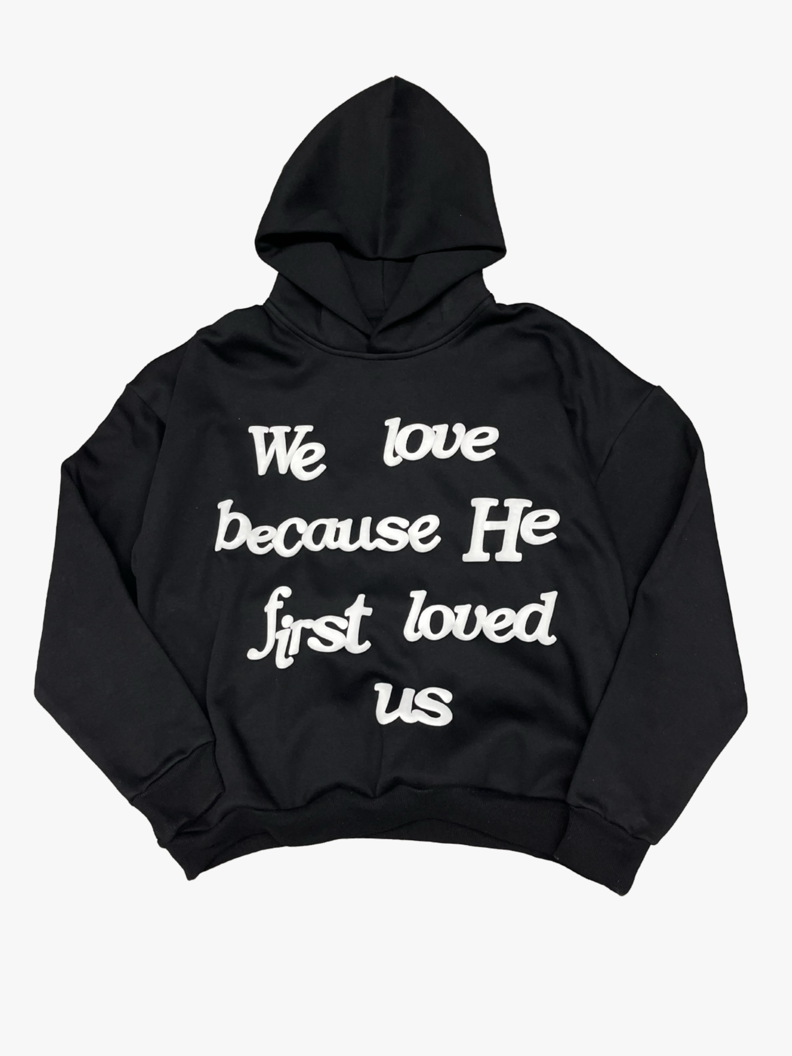 BIBLE VERSE HOODIE BLACK